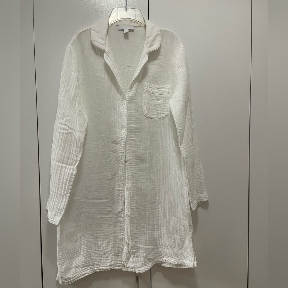The White Company White Sleep Shirt